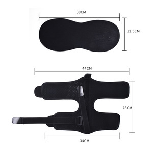 Attelle de soutien du pied Hongtai noire réglable pour fasciite plantaire, attelle de nuit, orthèse pour pied tombant et inversion - Product Image 4