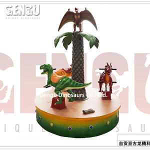 Paseos en <span class=keywords><strong>tren</strong></span> eléctrico de dinosaurio a la venta para Parque de Atracciones escolar y actividades de ocio - Product Image 3