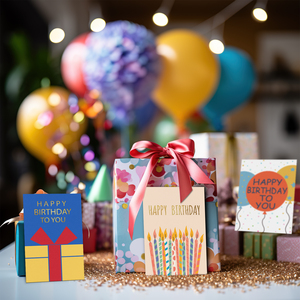 Kích thước tiêu chuẩn 4*6 inch món quà sinh nhật thiệp chúc mừng sẵn sàng chứng khoán bán buôn thiệp chúc mừng với phong bì cho thương mại điện tử người bán - Product Image 6