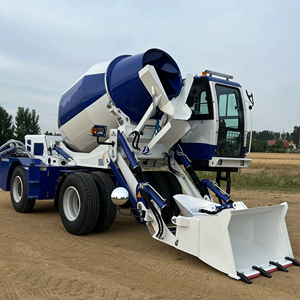 Camion malaxeur à béton autochargeur 2,6 m³ avec rotation, directement du fabricant, économique - Product Image 1