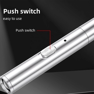 Linterna UV de 365nm 395nm Recargable por USB para Curado de Gel de Uñas, Curado de Resina, Verificación de Billetes, Linterna de Luz Negra - Product Image 6