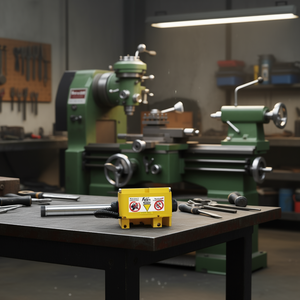 Accesorio Universal para Torno Fervi con Microinterruptor de Seguridad, Recorrido de 100 mm - Product Image 3