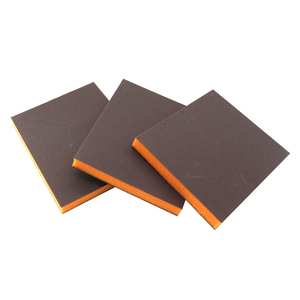 Éponge <span class=keywords><strong>abrasive</strong></span> en oxyde d'aluminium à double face, à grain fin et haute dureté, pour le polissage manuel du <span class=keywords><strong>bois</strong></span> et des voitures - Product Image 5