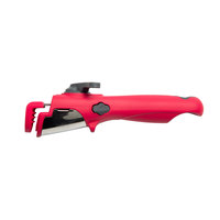 Poignée de casserole universelle amovible E-Top rouge, poignée latérale pour casserole, faitout, poêle, pièce de rechange pour ustensiles de cuisine, accessoires de cuisine personnalisés