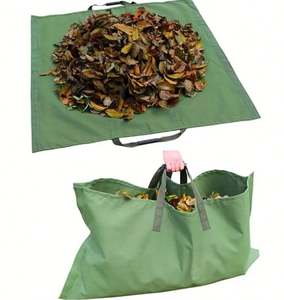 Collapsible Vertical <b>Garden</b> <b>Waste</b> <b>Bag</b> Fabric Leaf Storage <b>Bag</b> 90 Gallon Cloth Reusabke <b>Garden</b> <b>Bag</b> with Coated Gardening - Product Image 6
