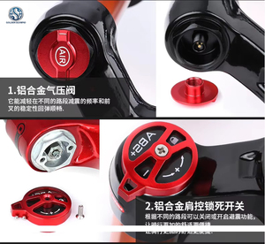 <span class=keywords><strong>Fourche</strong></span> de vélo <span class=keywords><strong>VTT</strong></span> à suspension <span class=keywords><strong>avant</strong></span> XCM, pour roues 26, <span class=keywords><strong>27</strong></span>.<span class=keywords><strong>5</strong></span>, 29 pouces, avec ressort de suspension intégré - Product Image 5
