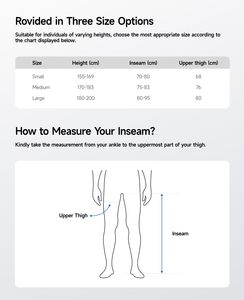 Botas de Compresión Beoka Más Vendidas para Recuperación de Pies y Pantorrillas Completas con Terapia de Compresor de Aire para Relajación y Tratamiento - Product Image 6