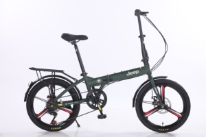 Jeep bicicletta pieghevole <span class=keywords><strong>con</strong></span> freno a disco cambio cambio da 20 pollici portatile ultraleggera adulto maschio e femmina studente bicicletta-Seri - Product Image 6