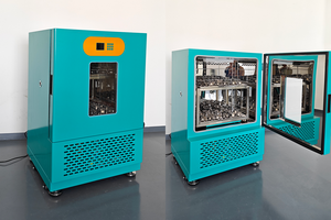 Équipement de <span class=keywords><strong>laboratoire</strong></span> : Incubateur-agitateur 180 litres, 280 litres, 600 litres pour la culture microbienne - Product Image 3
