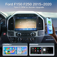 Kit multimédia Carabc nouvelle génération pour Ford F150 F250 2015 à 2020 SYNC2 SYNC3 8 pouces à 12 pouces, écran Lincoln style OEM
