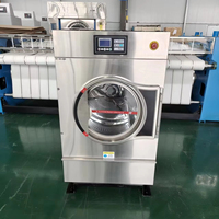 Séchoir à linge commercial fixe monocouche de 10 kg, machine de séchage en acier inoxydable pour blanchisserie d'hôtel, Secadora Industrial De Ropa