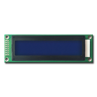 Módulo de Pantalla LCD Monocromática STN de 20x2 Caracteres, Pantalla Alfanumérica para Equipos e Instrumentos