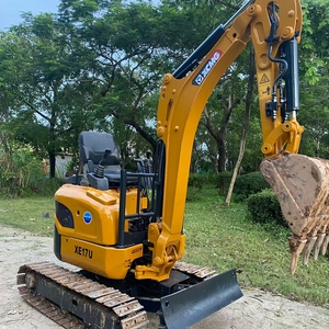 Mini-excavatrice sur chenilles hydraulique XCMG XE17U de 1,7 tonne, cabine ouverte, avec godet, à vendre - Product Image 4