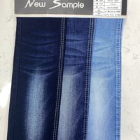 Tissu en denim indigo 100% coton sergé de haute qualité CF2984 Ridig 10oz
