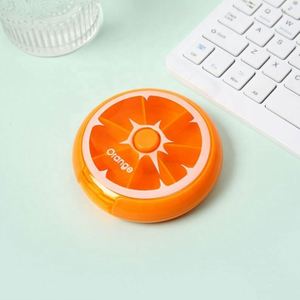 JH Medibox - Estuche Organizador Semanal de Pastillas de PP a Prueba de Niños con Cordón - Kit de Viaje y Primeros Auxilios Portátil para Vitaminas - Product Image 3