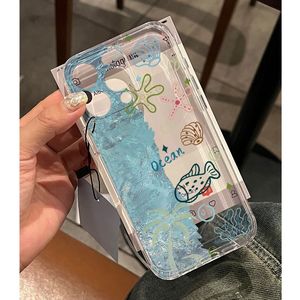 เคสโทรศัพท์มือถือลายพิมพ์มะพร้าวปลาทะเลกันกระแทกสำหรับ iPhone <span class=keywords><strong>7</strong></span> 8 x XR XS <span class=keywords><strong>11</strong></span> 12 13 14 15 16 17 PRO MAX - Product Image 3