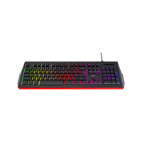 Havit KB866L 104 touches USB filaire rvb arc-en-ciel rétro-éclairé ordinateur de bureau Teclado PC de jeu Gamer Led clavier de jeu ergonomique