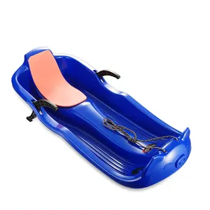 JK1255P ฤดูหนาวหิมะพลาสติก Glider Toboggan เลื่อนหิมะสโนว์บอร์ด Snow Sledge