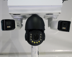 Caméra PTZ panoramique SZGOING 4G 4K sans fil pour extérieur, alimentée par énergie solaire, avec suivi automatique, pour chantier de construction - Product Image 5
