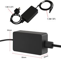 Nouveau chargeur Surface Pro 44W 15V 2,58 a alimentation pour Microsoft Surface Pro 6 Pro 5 convient au modèle 1796 1800 puissance