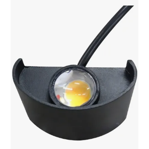 Moderna lampada da parete a LED 4W in alluminio nero con 6500K bianco freddo e 3000K luce bianca calda a energia solare luci esterne 12W - Product Image 6