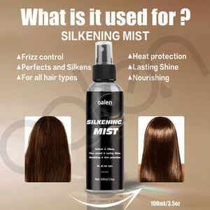 بخاخ شعر للحماية من الحرارة من العلامة التجارية الخاصة من Luxfume ، بخاخ ضباب حرير ومضاد للتجعيد - Product Image 3