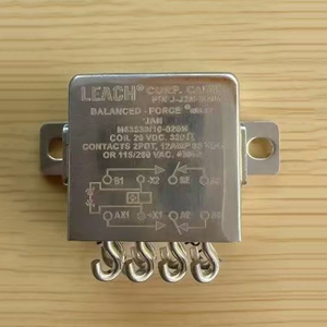 Relé de Potencia M83536/10-026L M J-J2N-300 L M 10A DPDT 28V DC M83536 10 026L - Product Image 1