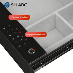 Coffre-fort de type tiroir SH-ABC, petit, invisible, avec empreinte digitale et mot de passe, pour bijoux - Product Image 2