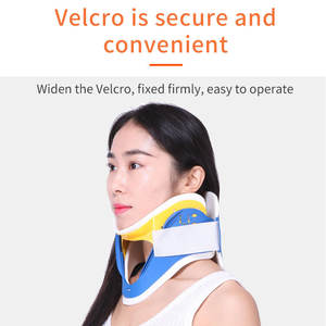 गर्म बिक्री समायोज्य फोम आपातकालीन गर्भाशय ग्रीवा कॉलर नरम सुरक्षात्मक चिकित्सा प्राथमिक सहायता वाटरप्रूफ गर्दन ब्रेस - Product Image 6