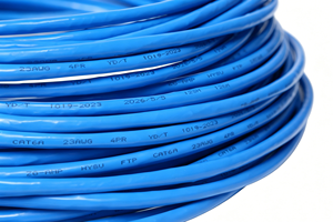 Cavo LAN UTP Solido Shibei CAT6A all'ingrosso per fabbriche, 4 coppie 8 fili, rame senza ossigeno, rivestimento in PVC, <span class=keywords><strong>Ethernet</strong></span> 10 Gbps - Product Image 6
