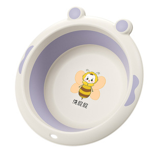 Lebonni Lavabo Plegable de Silicona para Bebés y Niños, Portátil, con Diseño de Abeja, para Lavar la Cara y el Trasero - Product Image 5
