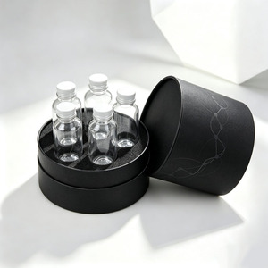 Emballage personnalisé en tube de papier pour poudre de collagène, écologique et recyclable, en carton cylindrique - Product Image 5