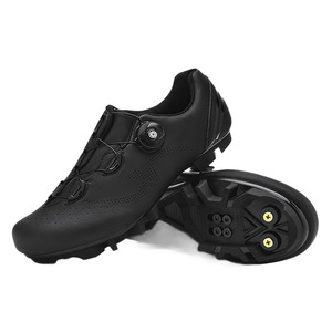 Chaussures de vélo personnalisées en cuir véritable pour hommes et femmes, chaussures de vélo de <span class=keywords><strong>route</strong></span>, chaussures de vélo de montagne, chaussures d'assistance - Product Image 4