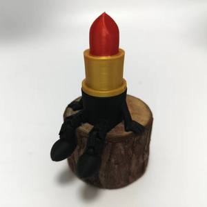 Modelo en Miniatura de Lápiz Labial, Impresión 3D, Figura Realista Articulada, Coleccionable, Decoración de Escritorio, Regalo de Belleza, Stock en EE. UU. - Product Image 1