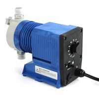 Bomba Dosificadora de Diafragma Industrial de Baja Presión |   Motor CC sin Escobillas, 110V/220V, Alimentado por Batería para Líquidos Ácidos y Clorados