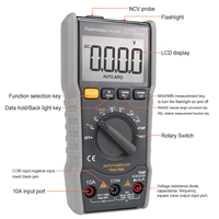High Precision Portable Autorange Ohm Voltmeter Multitester Mini Electric Digital Multimeters for Sale