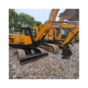 Excavatrice Sany SY60C Pro d'occasion à bas prix petite mini pelle de 6 tonnes avec moteur et moteur en bon état à vendre - Product Image 1