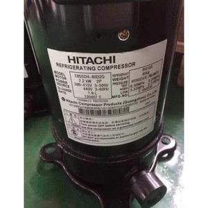 คอมเพรสเซอร์ทำความเย็นฮิตาชิ รุ่น E855DH-80D2G 10 แรงม้า ความถี่คงที่ ใช้สารทำความเย็น R410A สำหรับเครื่องปรับอากาศ - Product Image 1