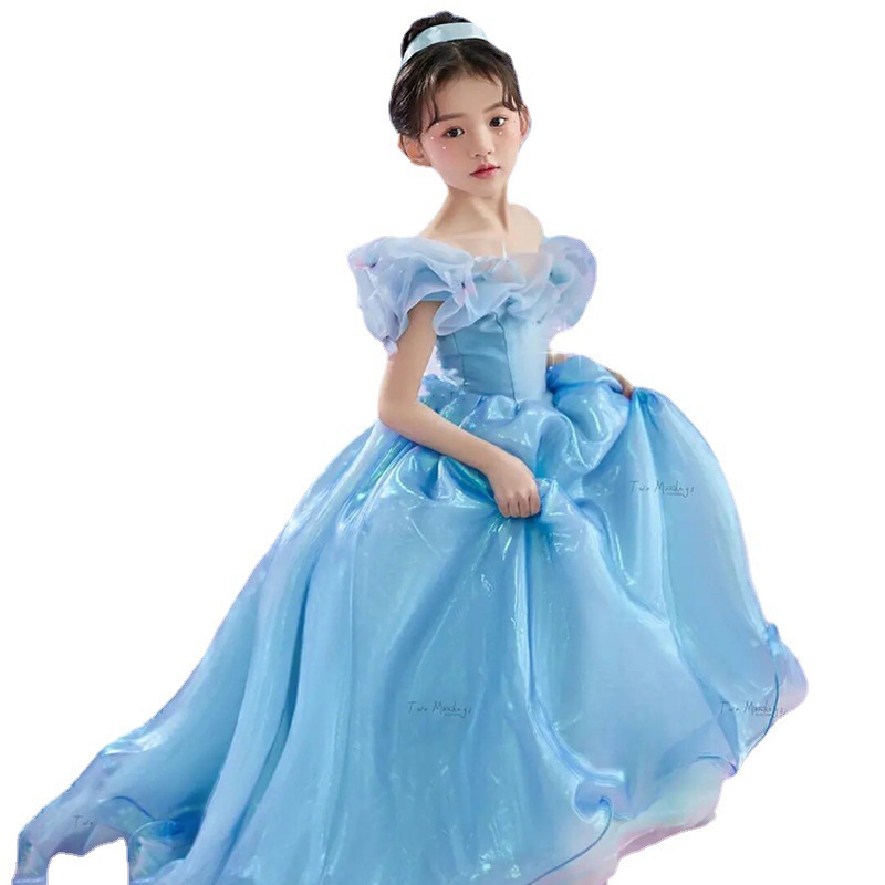 Disney Dresses Jumping Beans Cinderella Dress Dress Vestito Cinderella Story Custom Made Cinderella Dresses New Design A-Line Tulle Disney Dresses Jumping Beans Cinderella Dress Dress Vestito Cinderella Story Custom Made Cinderella Dresses New Design A-Line Tulle