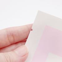 Sachet en plastique scellé à trois côtés avec impression personnalisée Sachet d'emballage pour huile essentielle feuille faciale cosmétique fond de teint de masquage