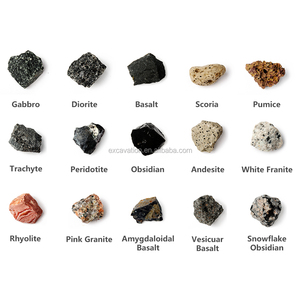 Roca del volcán excavación cavar Kit para los niños de la tierra geología ciencia niños niñas excavar 6 Real rocas - Product Image 5