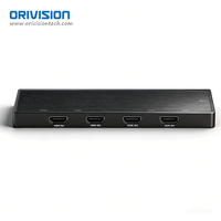 Tarjeta de Captura HDMI ORIVISION de 4 Canales 4K60, 4 Entradas y 1 Salida, Captura de Video UVC USB 3.0 con 4 Salidas HDMI en Bucle para OBS