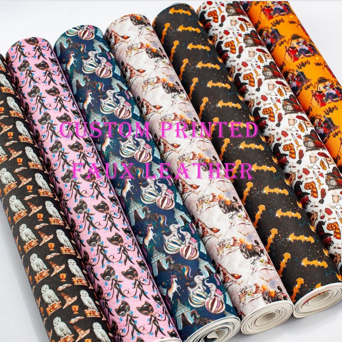 Custom Printed Designer Litchi Pattern Synthetic Faux Leather for Handmade Earrings Bags Bows Material 30*136cm faux crocodile