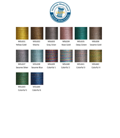 Benang Buatan Tangan LAJIN Twist Wax Benang Poliester M60(0.65Mm) 55M/Roll Benang Perhiasan DIY
