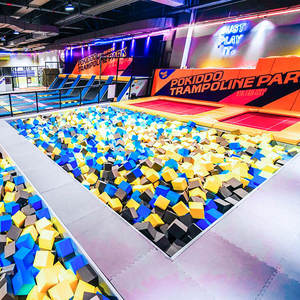 Pokiddo – Trampoline de <span class=keywords><strong>Fitness</strong></span> d'intérieur, terrain de jeu, jeux de parc, haute Performance, Trampoline professionnel - Product Image 6