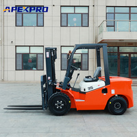 Chariot élévateur GPL 3 tonnes tout-terrain, livraison gratuite, norme EPA Euro 5, quatre roues motrices, utilisation en entrepôt, mini chariots élévateurs