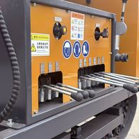 BDM-210ST Foreuse hydraulique rotative portable sur remorque de 210 m pour puits d'eau, à déploiement rapide