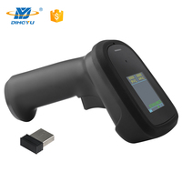 DP5220BD Lecteur de codes-barres Pistolet Android Sans fil Usb BT 1D 2D QR Code Barcode Scanner avec écran d'affichage à vendre