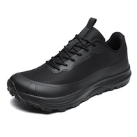 Chaussures de sport respirantes pour hommes, basses, à bout large, en maille, pour la randonnée, le trail, les voyages et la course à pied, grandes tailles, en stock