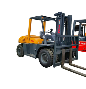 Buenas condiciones de trabajo <span class=keywords><strong>TCM</strong></span> <span class=keywords><strong>FD70</strong></span> Carretilla elevadora de segunda mano 7 Ton Carretillas elevadoras <span class=keywords><strong>TCM</strong></span> originales de Japón para la venta - Product Image 1